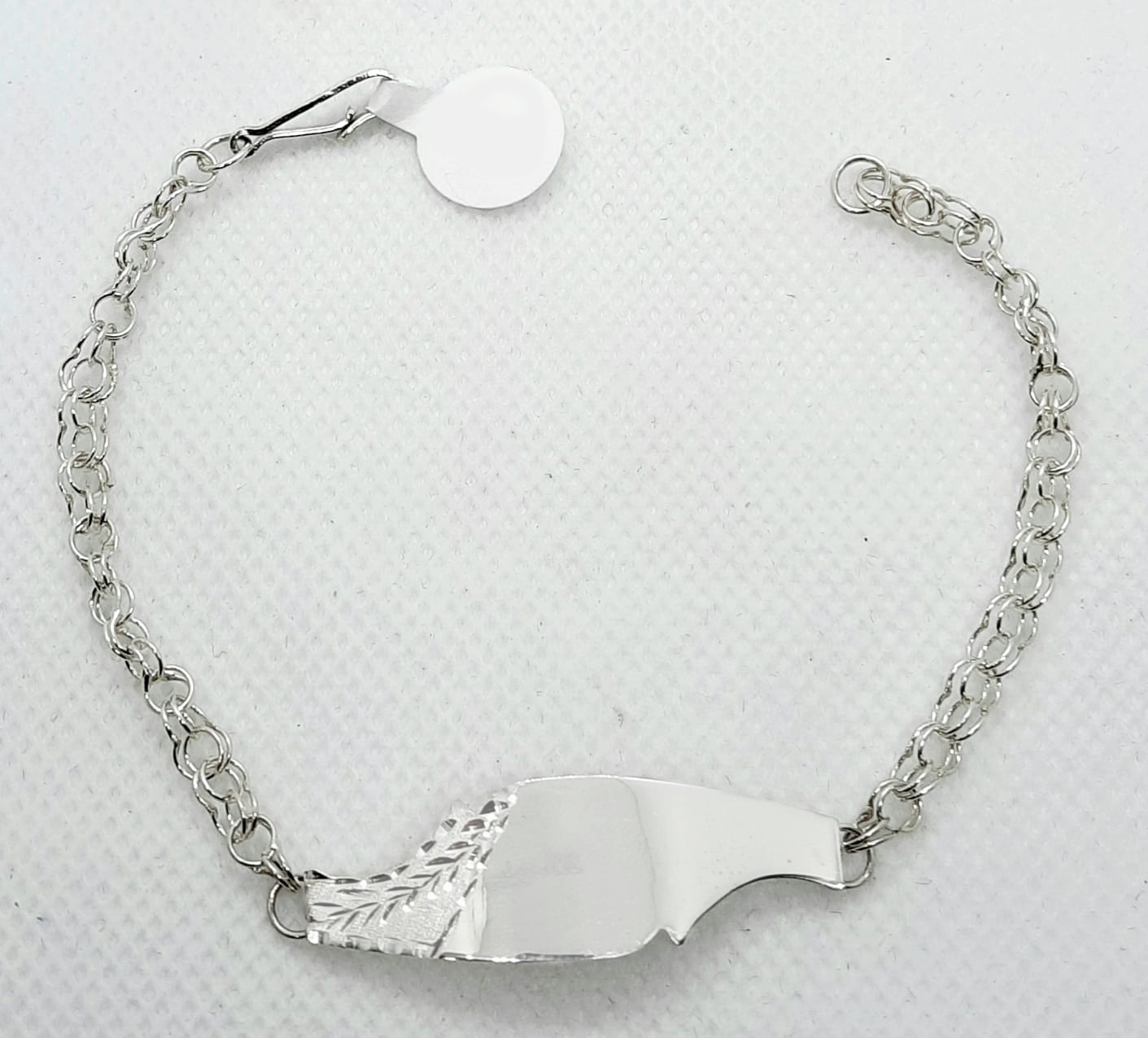 Silver Ladie ID Band